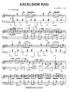 Excelsior Rag von Joseph Lamb (Download) 