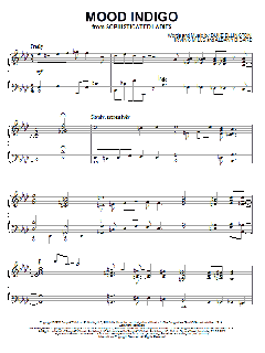 Mood Indigo von Duke Ellington (Download) 