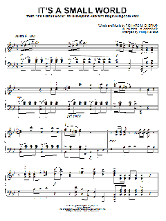 It's A Small World [Classical version] von Sherman Brothers (Download) 