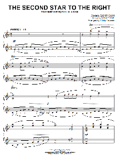 The Second Star To The Right von Sammy Cahn (Download) 