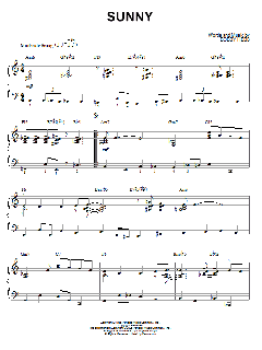 Sunny [Jazz version] von Bobby Hebb (Download) 