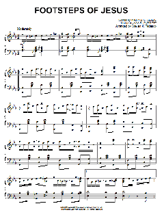 Footsteps Of Jesus [Ragtime version] von Steven Tedesco (Download) 