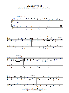 Blueberry Hill von Fats Domino (Download) 