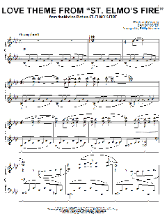 Love Theme From St. Elmo's Fire von David Foster (Download) 