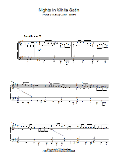 Nights In White Satin von The Moody Blues (Download) 