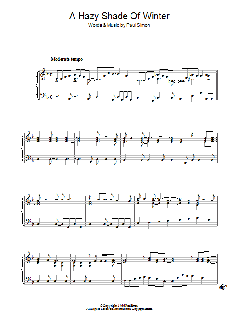 A Hazy Shade Of Winter von Simon & Garfunkel (Download) 