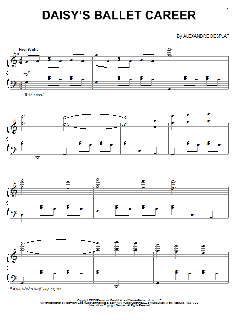 Daisy's Ballet Career von Alexandre Desplat (Download) 