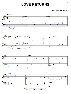Love Returns von Alexandre Desplat (Download) 