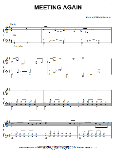 Meeting Again von Alexandre Desplat (Download) 