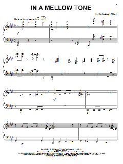 In A Mellow Tone von Duke Ellington (Download) 