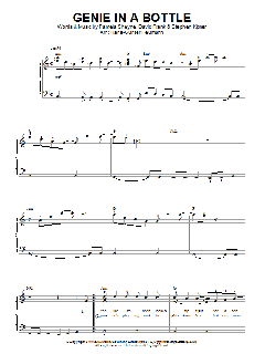 Genie In A Bottle von Christina Aguilera (Download) 