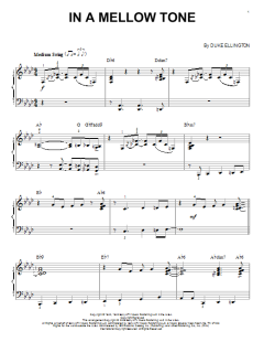 In A Mellow Tone von Duke Ellington (Download) 