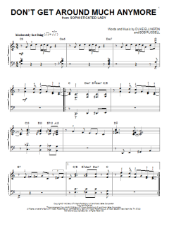 Don't Get Around Much Anymore von Duke Ellington (Download) 
