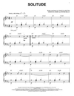 Solitude von Duke Ellington (Download) 