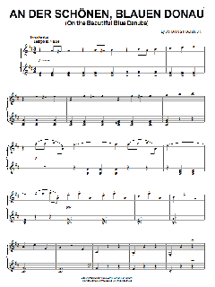 By The Beautiful Blue Danube von Johann Strauss Jr. (Download) 