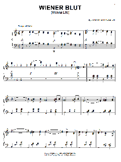 Wiener Blut von Johann Strauss Jr. (Download) 