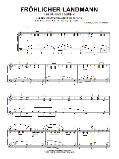 The Merry Farmer von Robert Schumann (Download) 