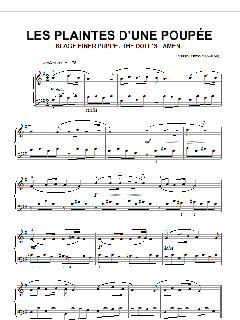 The Doll's Lament von César Franck (Download) 