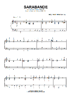 Sarabande von Georg Friedrich Händel (Download) 