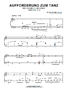 Invitation To The Dance, Rondeau Brillant, Op.65 von Carl Maria von Weber (Download) 