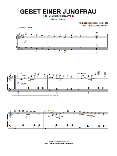 The Virgin's Prayer (Theme) von Tekla Badarczewska (Download) 