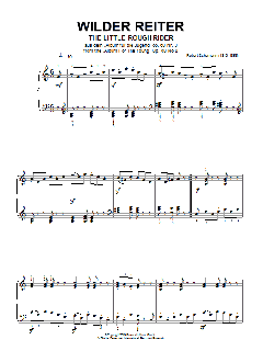 The Little Rough Rider von Robert Schumann (Download) 