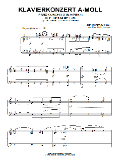 Piano Concerto In A Minor, Op.54, theme from the First Movement von Robert Schumann (Download) 