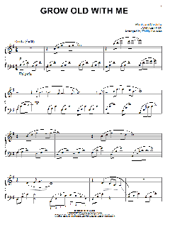 Grow Old With Me von John Lennon (Download) 