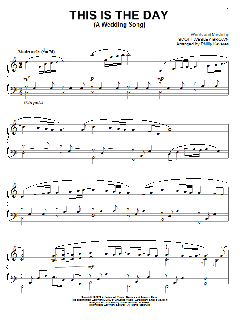 This Is The Day (A Wedding Song) von Scott Wesley Brown (Download) 