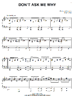 Don't Ask Me Why von Billy Joel (Download) 