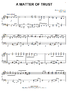 A Matter Of Trust von Billy Joel (Download) 