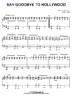 Say Goodbye To Hollywood von Billy Joel (Download) 