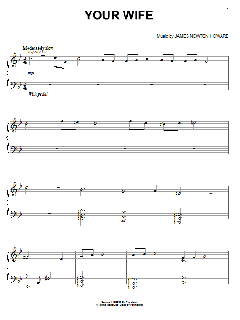 Your Wife von James Newton Howard (Download) 