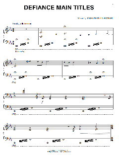 Defiance Main Titles von James Newton Howard (Download) 