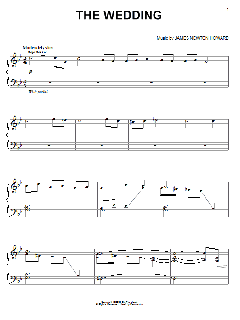 The Wedding von James Newton Howard (Download) 