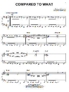 Compared To What von Les McCann (Download) 