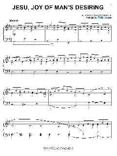 Jesu, Joy Of Man's Desiring von Johann Sebastian Bach (Download) 