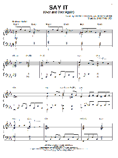 Say It (Over And Over Again) [Jazz version] von Frank Loesser (Download) 
