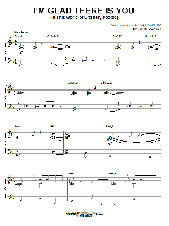 I'm Glad There Is You (In This World Of Ordinary People) [Jazz version] von Jimmy Dorsey (Download) 