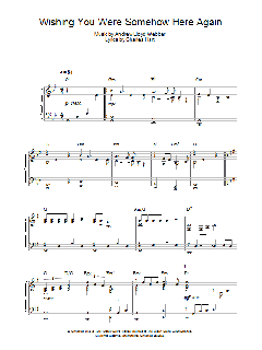 Wishing You Were Somehow Here Again von Andrew Lloyd Webber (Download) 
