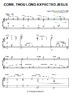 Come, Thou Long-Expected Jesus [Jazz version] von Charles Wesley (Download) 