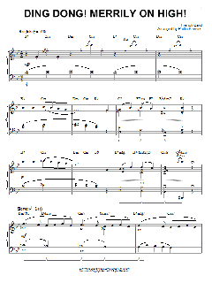 Ding Dong! Merrily On High! [Jazz version] von French Carol (Download) 