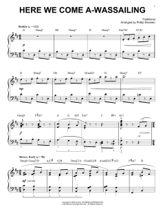 Here We Come A-Wassailing [Jazz version] von Traditional (Download) 