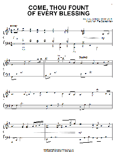 Come, Thou Fount of Every Blessing von Robert Robinson (Download) 