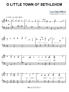 O Little Town Of Bethlehem von Phillips Brooks (Download) 