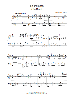 La Paloma von Sebastien Yradier (Download) 