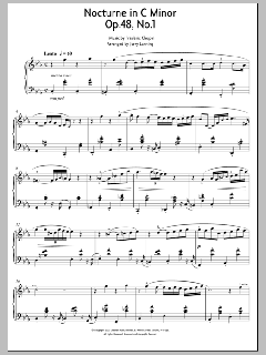 Nocturne In C Minor Op. 48, No. 1 von Frédéric Chopin (Download) 