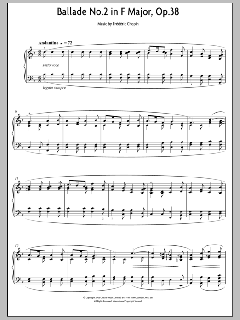 Ballade No. 2 In F Major, Op. 38 von Frédéric Chopin (Download) 
