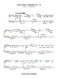 The Snow Prelude No. 15 von Ludovico Einaudi (Download) 