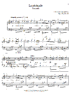 Serenade von Johann Friedrich Burgmüller (Download) 